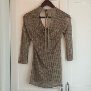 Bebe Front Cutout Top